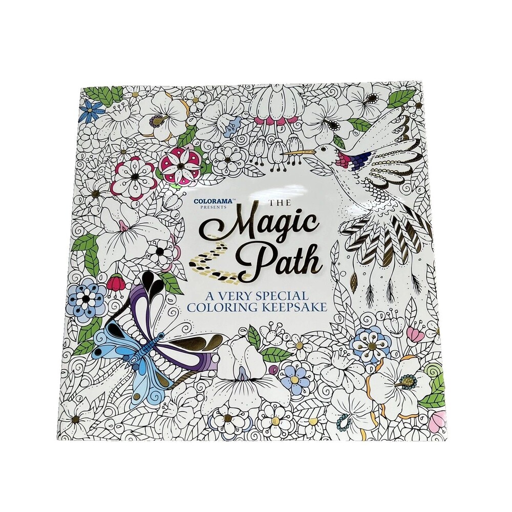 T6 Colorama The Magic Path A Very Special Coloring Keepsake Quality Color Book